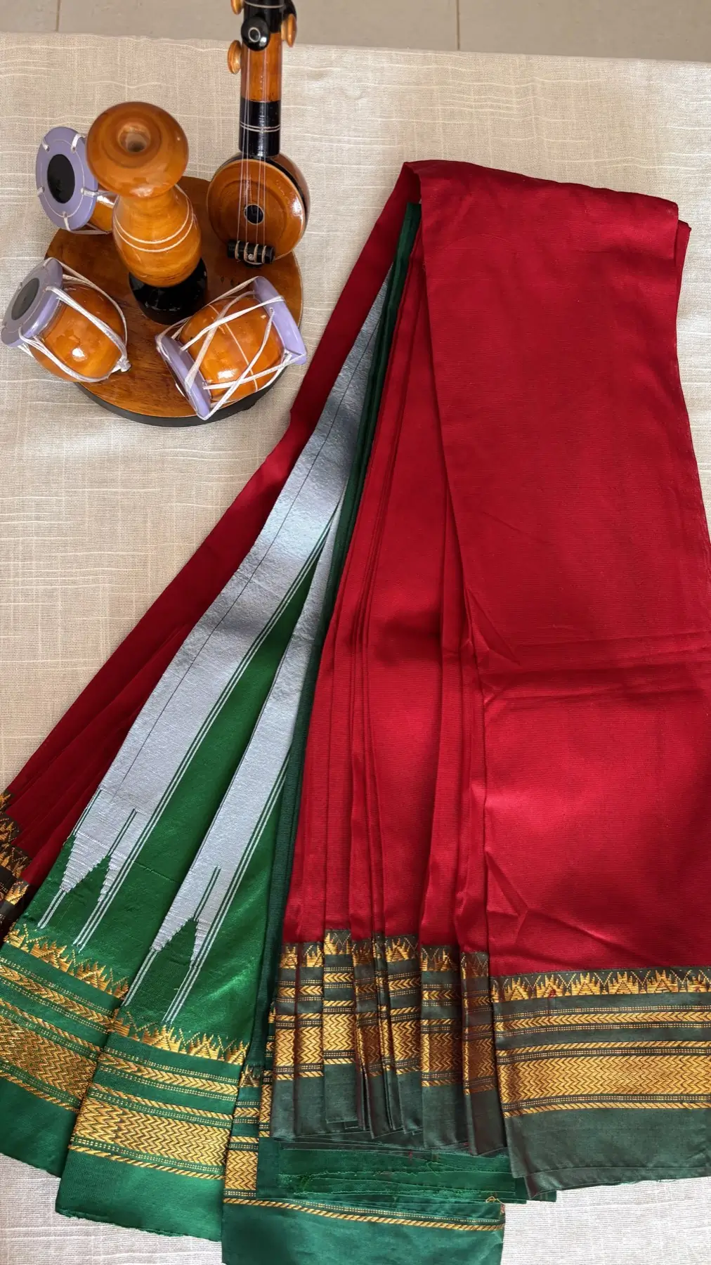 Contemporary take on traditional weave