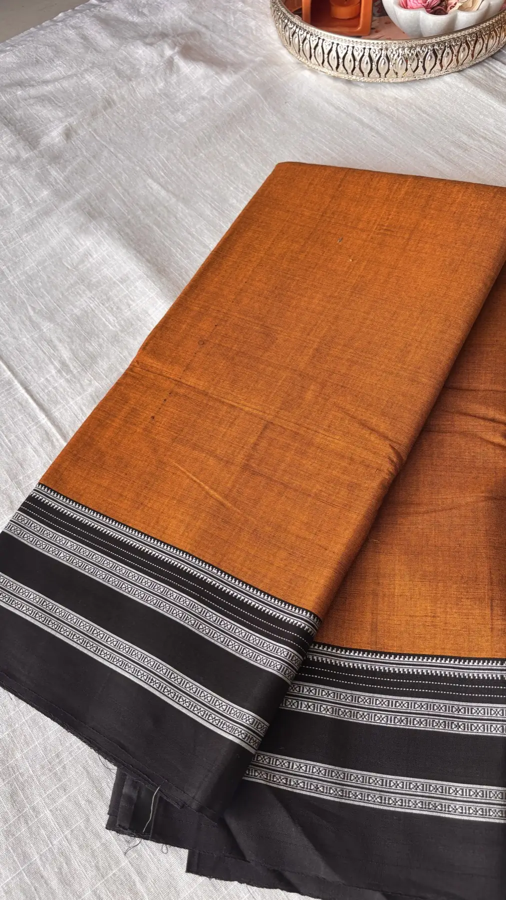Traditional saree styling with modern elegance